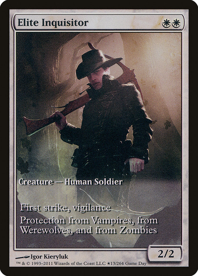 Elite Inquisitor (Game Day) [Innistrad Promos] | Shuffle n Cut Hobbies & Games