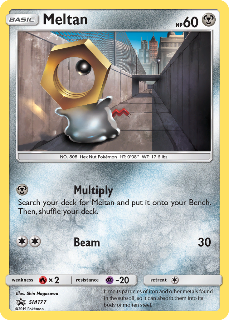 Meltan (SM177) [Sun & Moon: Black Star Promos] | Shuffle n Cut Hobbies & Games