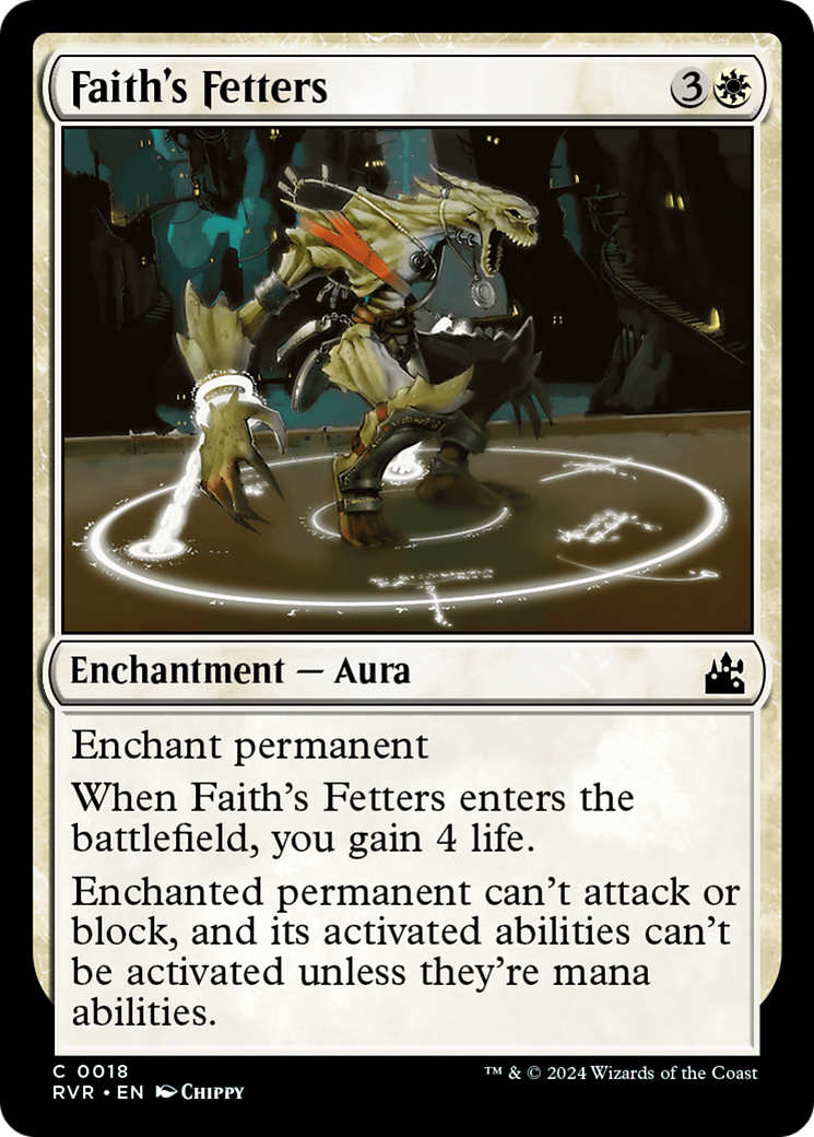 Faith's Fetters [Ravnica Remastered] | Shuffle n Cut Hobbies & Games