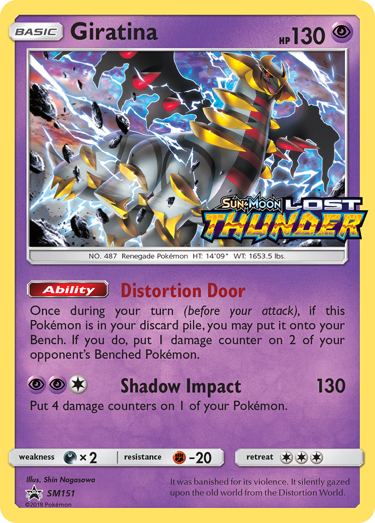 Giratina (SM151) [Sun & Moon: Black Star Promos] | Shuffle n Cut Hobbies & Games