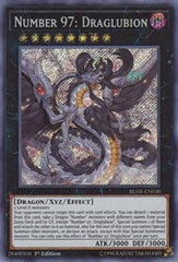 Number 97: Draglubion [BLHR-EN030] Secret Rare | Shuffle n Cut Hobbies & Games