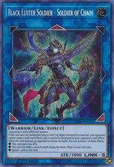 Black Luster Soldier - Soldier of Chaos [BLHR-EN046] Secret Rare | Shuffle n Cut Hobbies & Games