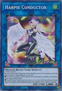 Harpie Conductor [BLHR-EN047] Secret Rare | Shuffle n Cut Hobbies & Games