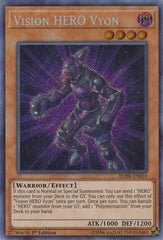 Vision HERO Vyon [BLHR-EN059] Secret Rare | Shuffle n Cut Hobbies & Games