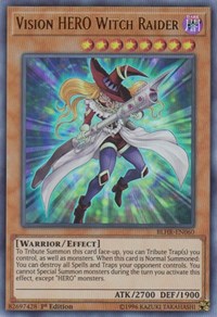 Vision HERO Witch Raider [BLHR-EN060] Ultra Rare | Shuffle n Cut Hobbies & Games