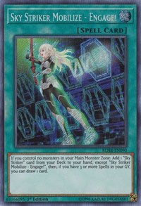 Sky Striker Mobilize - Engage! [BLHR-EN090] Secret Rare | Shuffle n Cut Hobbies & Games