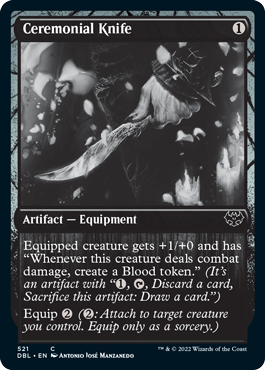 Ceremonial Knife [Innistrad: Double Feature] | Shuffle n Cut Hobbies & Games