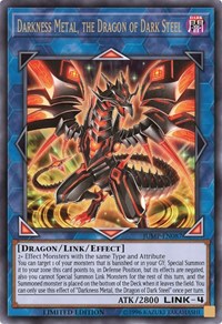 Darkness Metal, the Dragon of Dark Steel [JUMP-EN087] Ultra Rare | Shuffle n Cut Hobbies & Games