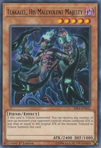 Tlakalel, His Malevolent Majesty (Sneak Peek) [RIRA-ENSP1] Ultra Rare | Shuffle n Cut Hobbies & Games