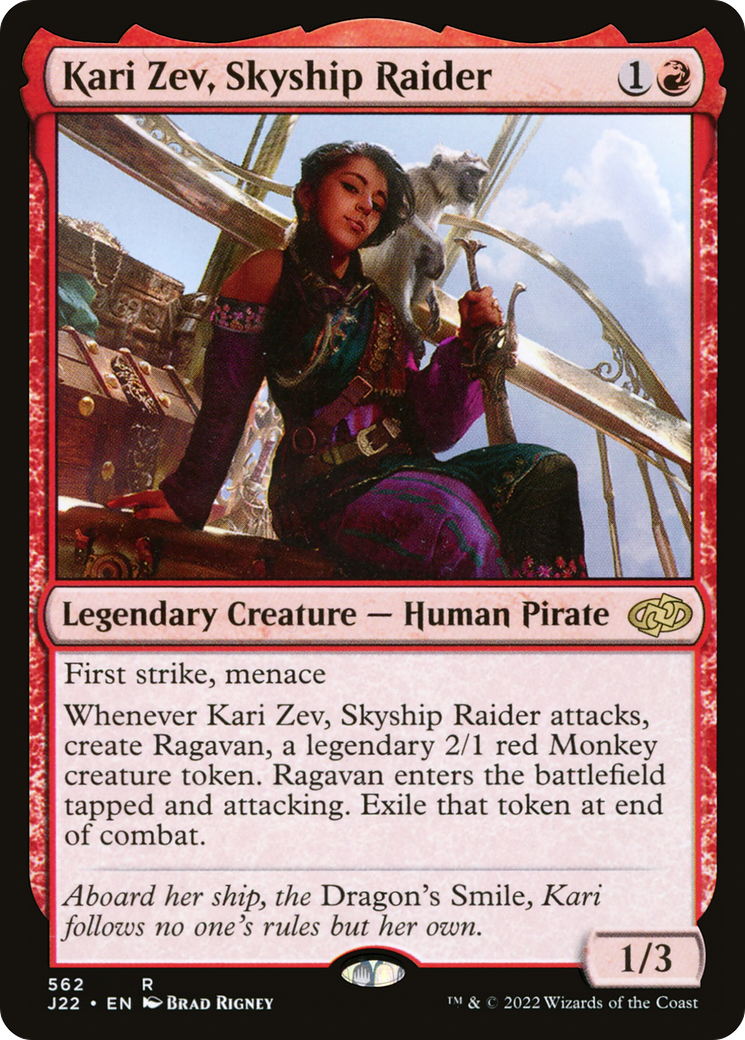 Kari Zev, Skyship Raider [Jumpstart 2022] | Shuffle n Cut Hobbies & Games