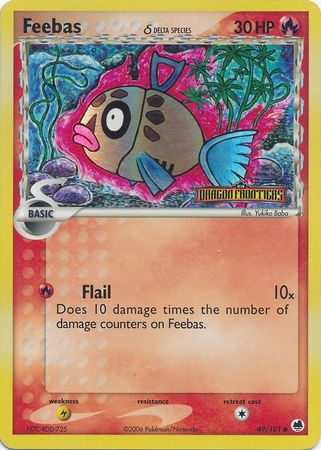 Feebas (49/101) (Delta Species) (Stamped) [EX: Dragon Frontiers] | Shuffle n Cut Hobbies & Games