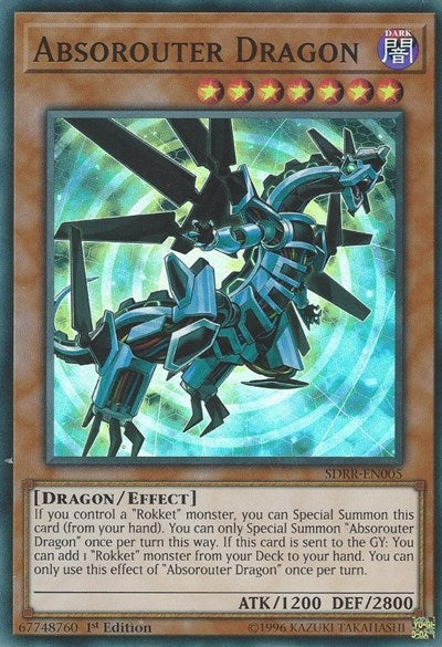 Absorouter Dragon [SDRR-EN005] Super Rare | Shuffle n Cut Hobbies & Games