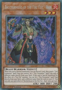 Brotherhood of the Fire Fist - Ram [FIGA-EN011] Secret Rare | Shuffle n Cut Hobbies & Games