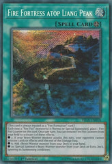 Fire Fortress atop Liang Peak [FIGA-EN018] Secret Rare | Shuffle n Cut Hobbies & Games