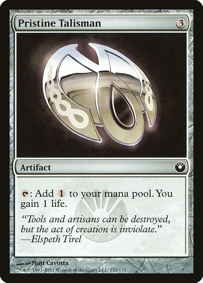 Pristine Talisman (Game Day) [New Phyrexia Promos] | Shuffle n Cut Hobbies & Games