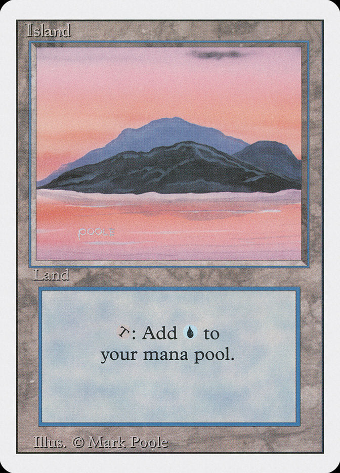 Island (Sunset / Signature on Left) [Revised Edition] | Shuffle n Cut Hobbies & Games