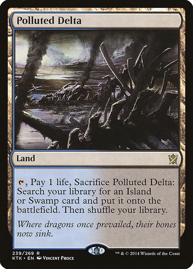 Polluted Delta [Khans of Tarkir] | Shuffle n Cut Hobbies & Games