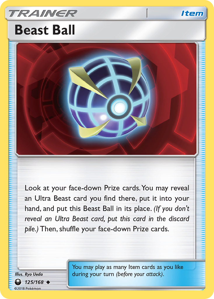 Beast Ball (125/168) [Sun & Moon: Celestial Storm] | Shuffle n Cut Hobbies & Games