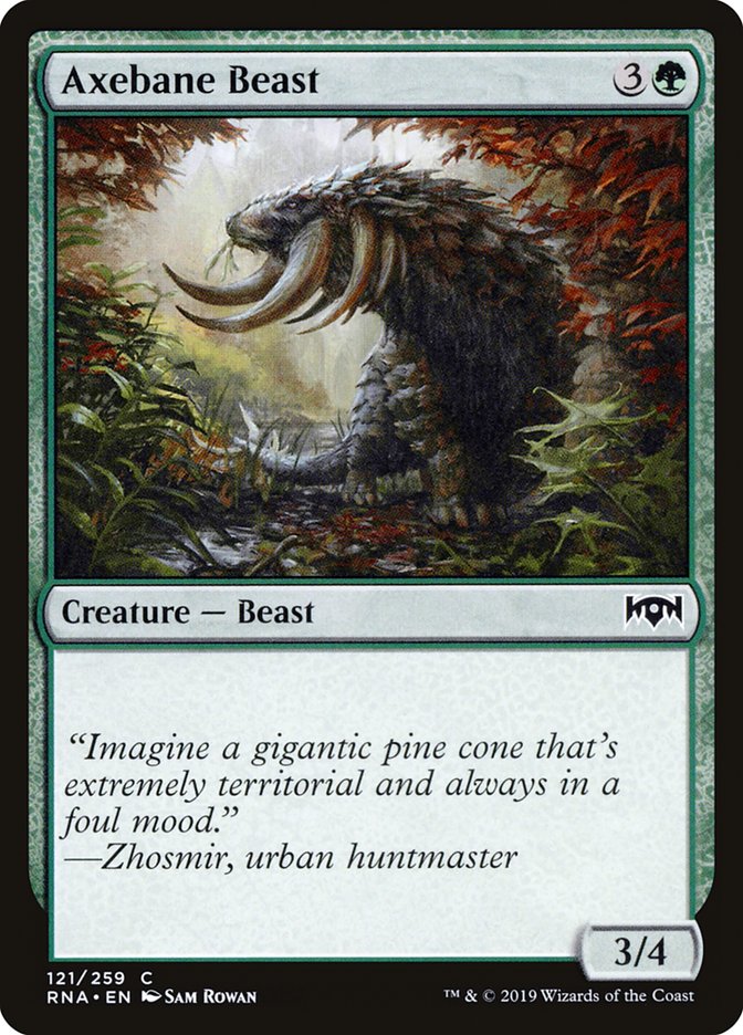 Axebane Beast [Ravnica Allegiance] | Shuffle n Cut Hobbies & Games