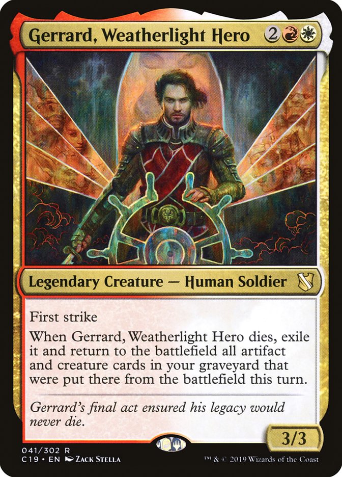 Gerrard, Weatherlight Hero [Commander 2019] | Shuffle n Cut Hobbies & Games