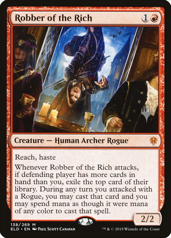 Robber of the Rich (Promo Pack) [Throne of Eldraine Promos] | Shuffle n Cut Hobbies & Games