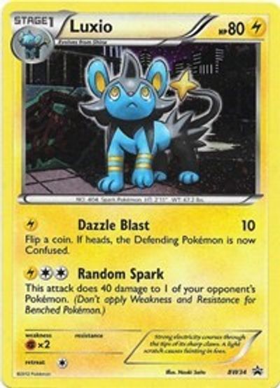 Luxio (BW34) (Cosmos Holo) [Black & White: Black Star Promos] | Shuffle n Cut Hobbies & Games