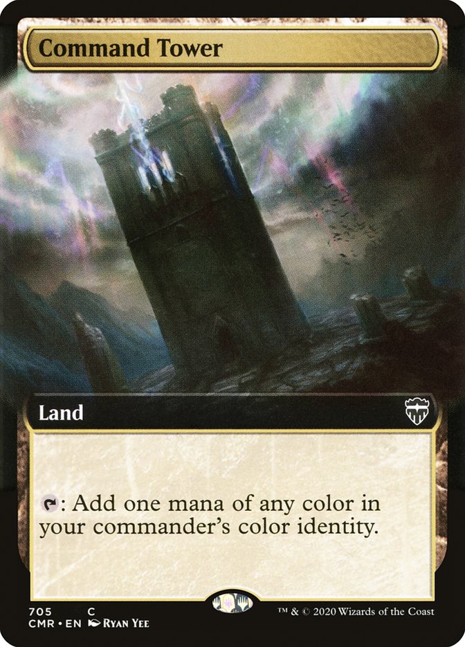 Command Tower (Extended Art) [Commander Legends] | Shuffle n Cut Hobbies & Games