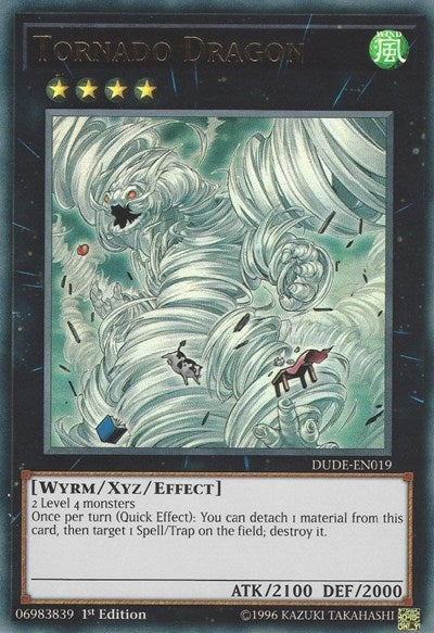 Tornado Dragon [DUDE-EN019] Ultra Rare | Shuffle n Cut Hobbies & Games