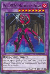 Evil HERO Malicious Fiend [LED5-EN020] Common | Shuffle n Cut Hobbies & Games