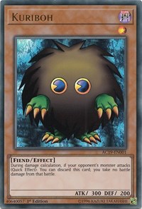 Kuriboh [AC19-EN001] Ultra Rare | Shuffle n Cut Hobbies & Games