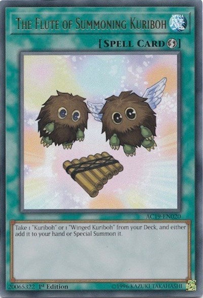 The Flute of Summoning Kuriboh [AC19-EN020] Ultra Rare | Shuffle n Cut Hobbies & Games