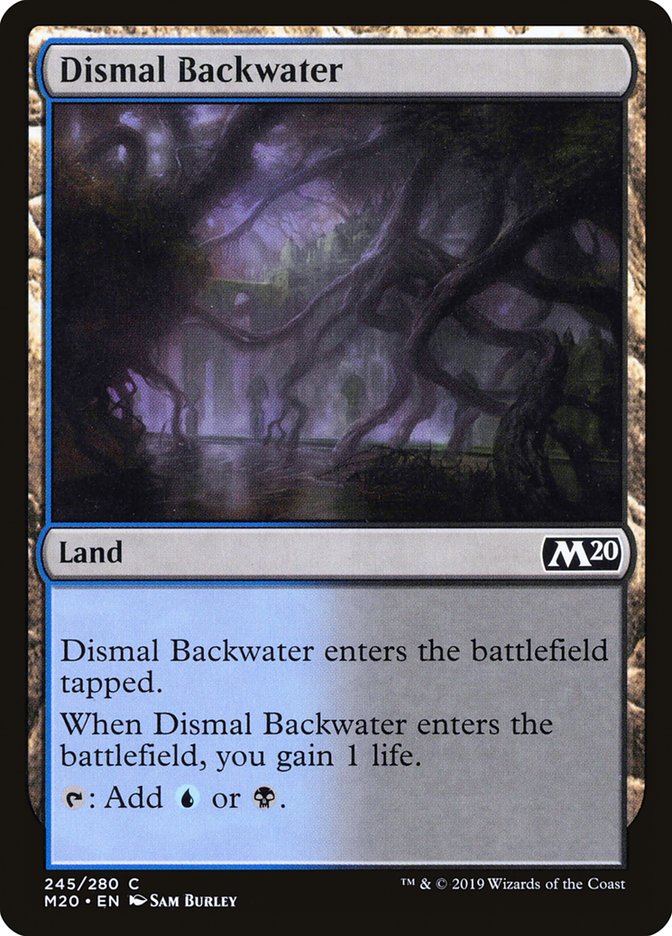 Dismal Backwater [Core Set 2020] | Shuffle n Cut Hobbies & Games