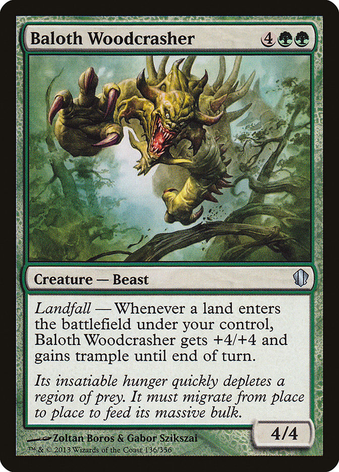 Baloth Woodcrasher [Commander 2013] | Shuffle n Cut Hobbies & Games