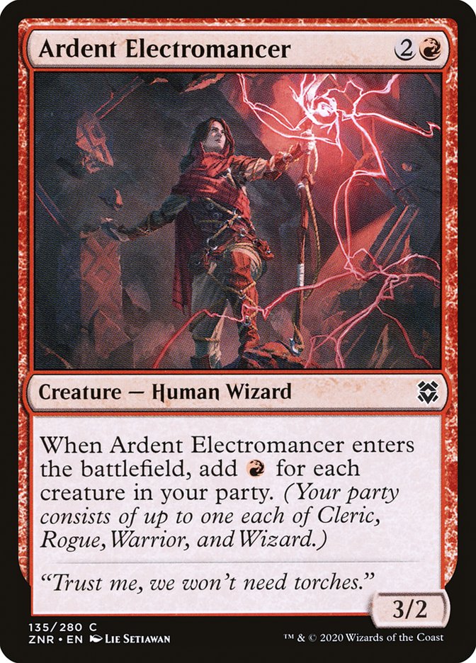 Ardent Electromancer [Zendikar Rising] | Shuffle n Cut Hobbies & Games