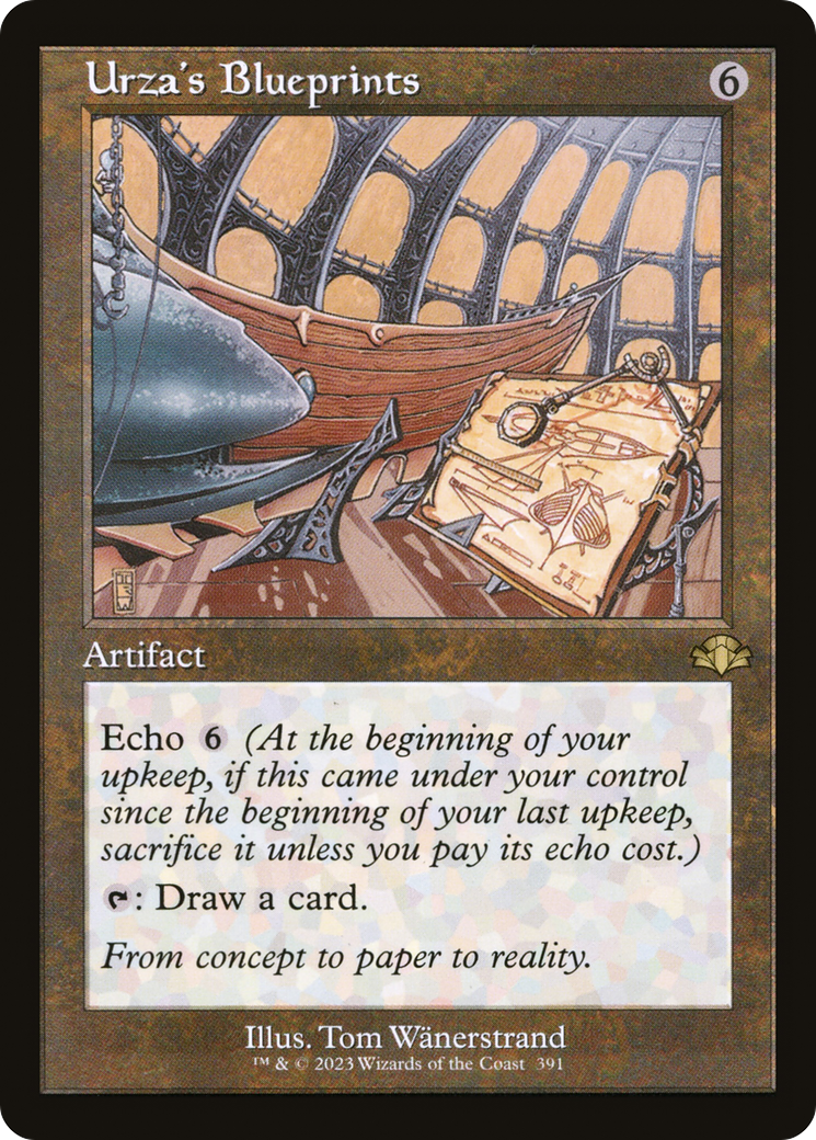 Urza's Blueprints (Retro) [Dominaria Remastered] | Shuffle n Cut Hobbies & Games