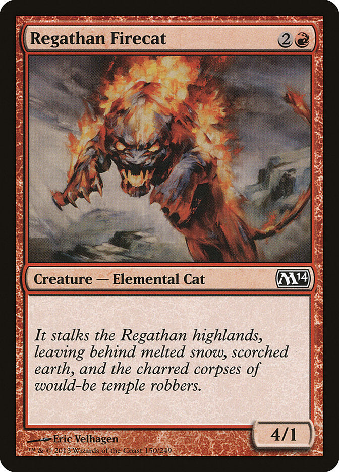 Regathan Firecat [Magic 2014] | Shuffle n Cut Hobbies & Games