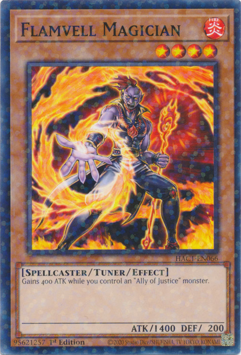 Flamvell Magician (Duel Terminal) [HAC1-EN066] Common | Shuffle n Cut Hobbies & Games