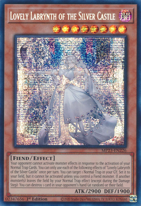 Lovely Labrynth of the Silver Castle [MP23-EN226] Prismatic Secret Rare | Shuffle n Cut Hobbies & Games