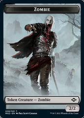 Treasure (21) // Zombie Double-Sided Token [Modern Horizons 2 Tokens] | Shuffle n Cut Hobbies & Games