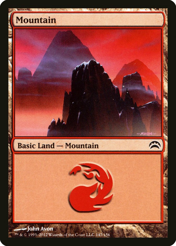 Mountain (147) [Planechase 2012] | Shuffle n Cut Hobbies & Games