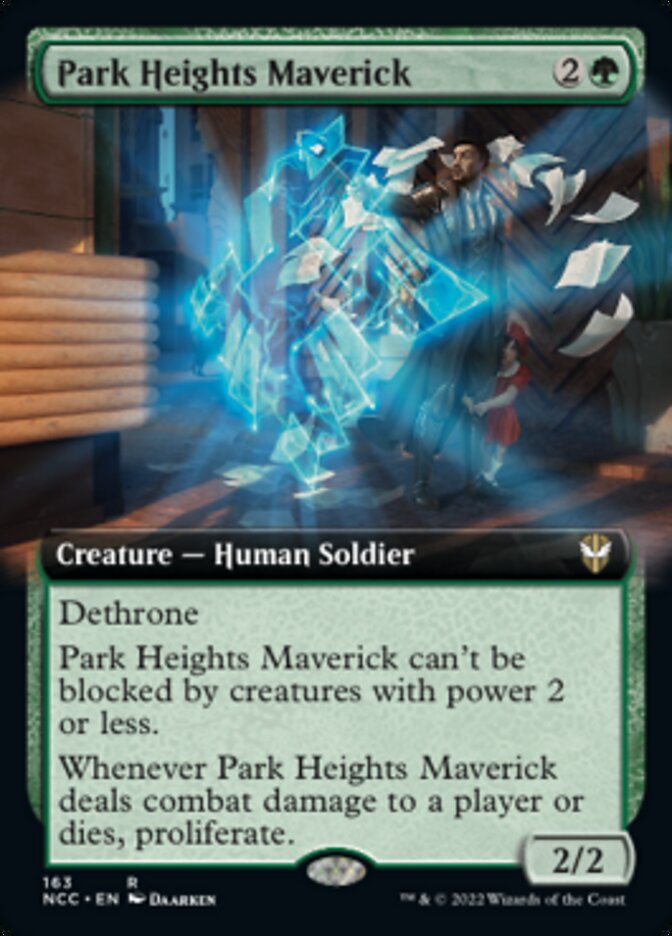 Park Heights Maverick (Extended Art) [Streets of New Capenna Commander] | Shuffle n Cut Hobbies & Games