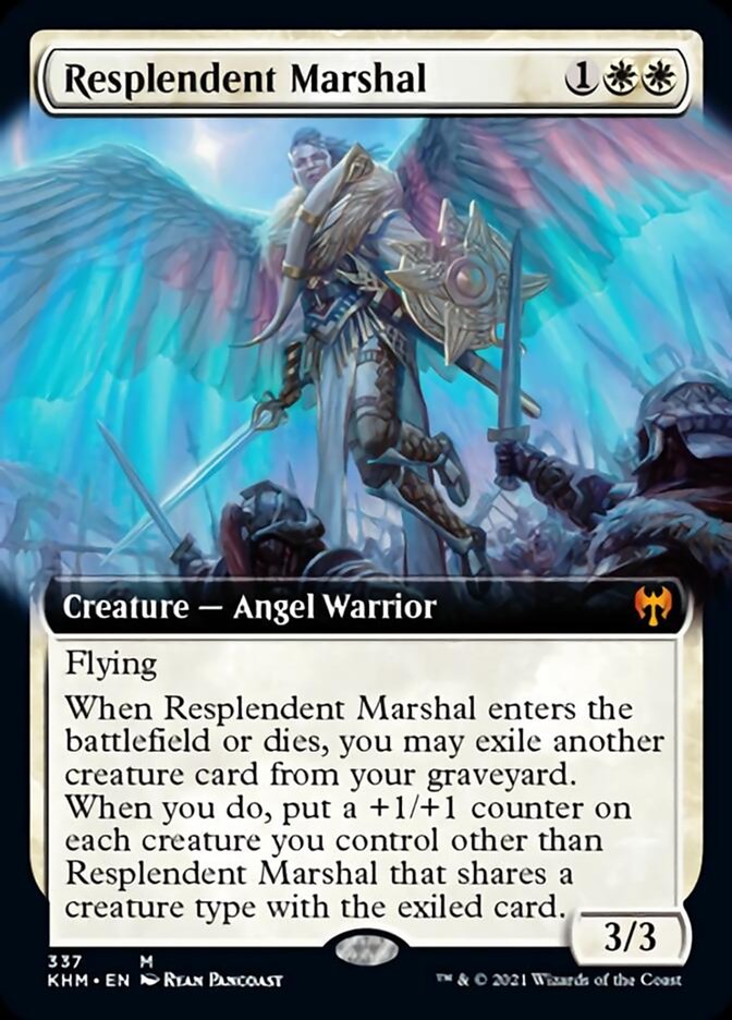 Resplendent Marshal (Extended Art) [Kaldheim] | Shuffle n Cut Hobbies & Games