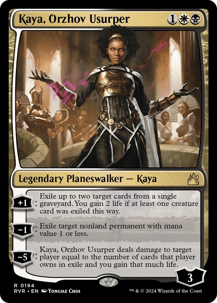 Kaya, Orzhov Usurper [Ravnica Remastered] | Shuffle n Cut Hobbies & Games