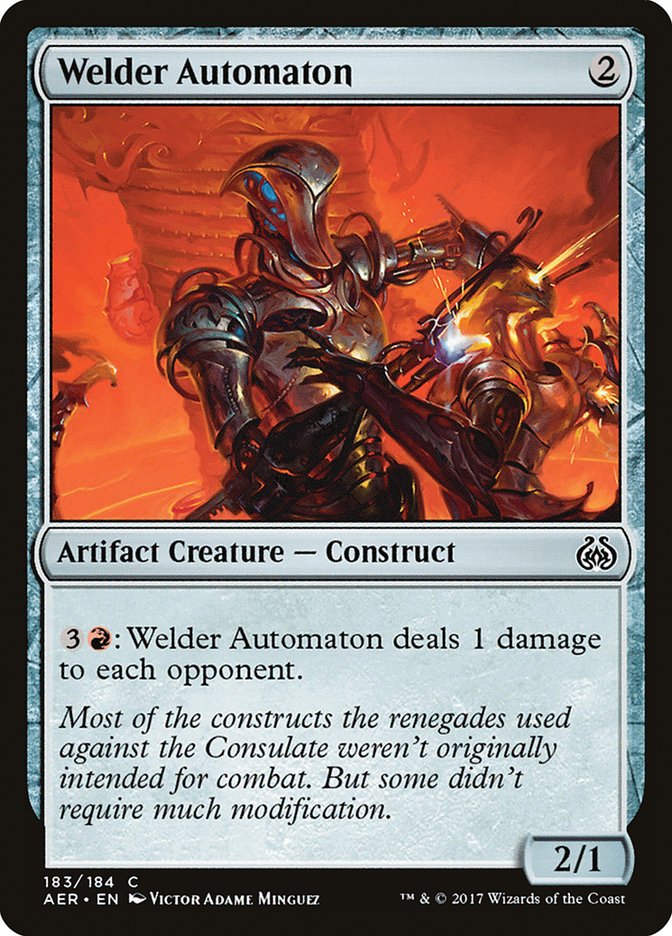 Welder Automaton [Aether Revolt] | Shuffle n Cut Hobbies & Games