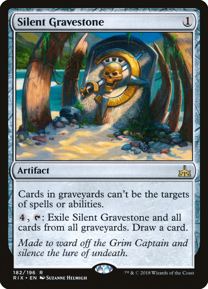 Silent Gravestone [Rivals of Ixalan] | Shuffle n Cut Hobbies & Games