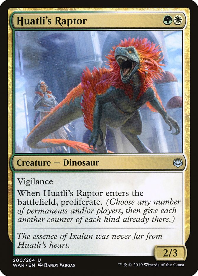 Huatli's Raptor [War of the Spark] | Shuffle n Cut Hobbies & Games