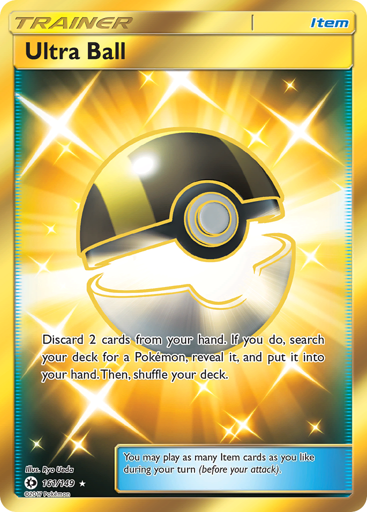 Ultra Ball (161/149) [Sun & Moon: Base Set] | Shuffle n Cut Hobbies & Games