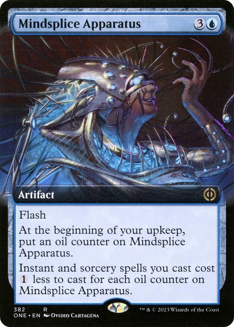 Mindsplice Apparatus (Extended Art) [Phyrexia: All Will Be One] | Shuffle n Cut Hobbies & Games