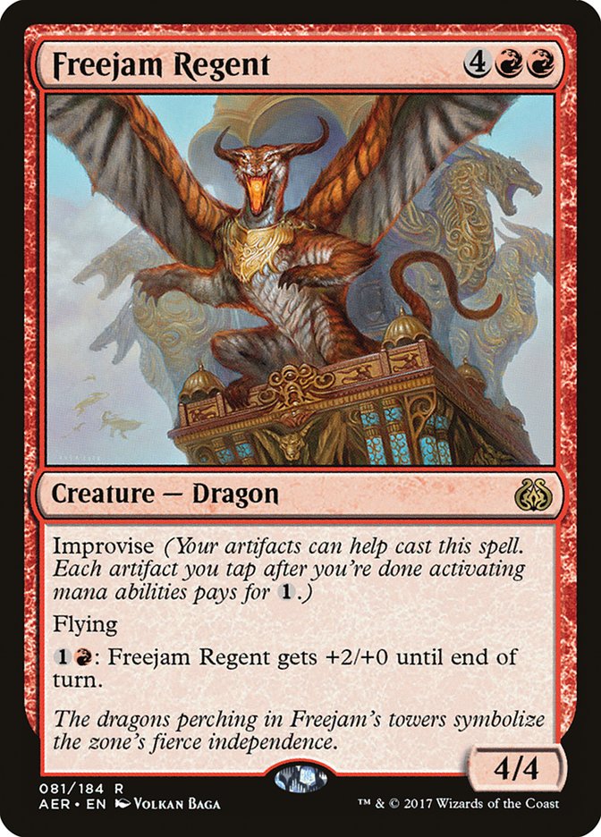 Freejam Regent [Aether Revolt] | Shuffle n Cut Hobbies & Games