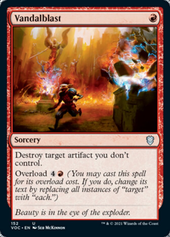 Vandalblast [Innistrad: Crimson Vow Commander] | Shuffle n Cut Hobbies & Games